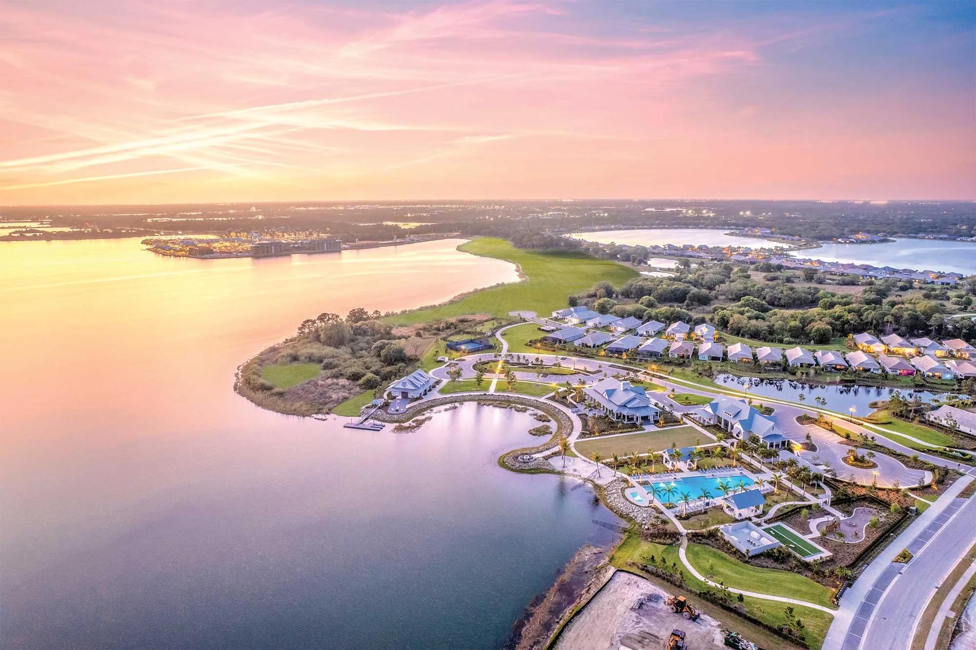 Aerial view of Lakewood Ranch, Florida